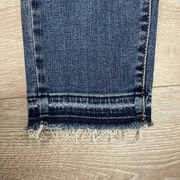 NWOT Talbots Flawless Slim Ankle Denim Jeans Raw Hem 4P - Picture 11 of 16
